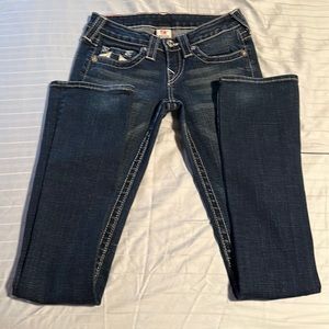 True religion jeans, size 25, inseam 32 inches